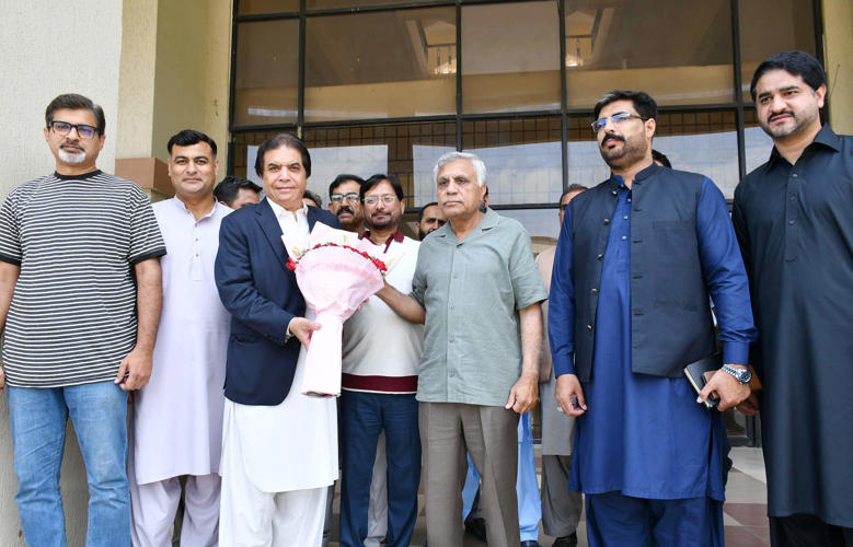 Federal Minister Muhammad Hanif Abbasi Visit