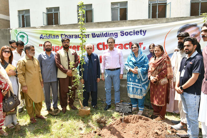 Tree Plantation by Aridian Character Building Society