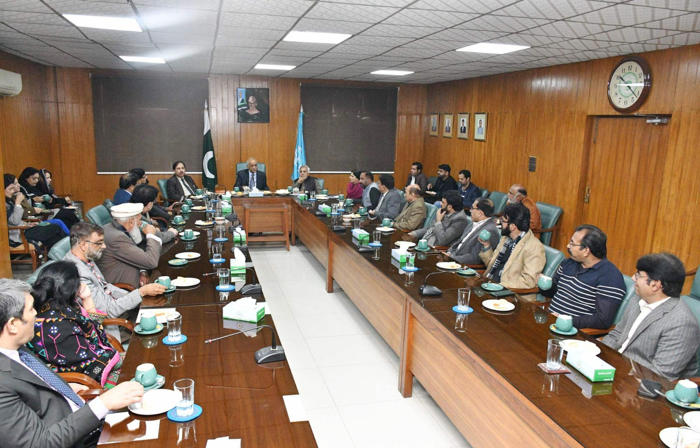 MOU signing ceremony between UAAR and State Bank of Pakistan BSC Rawalpindi