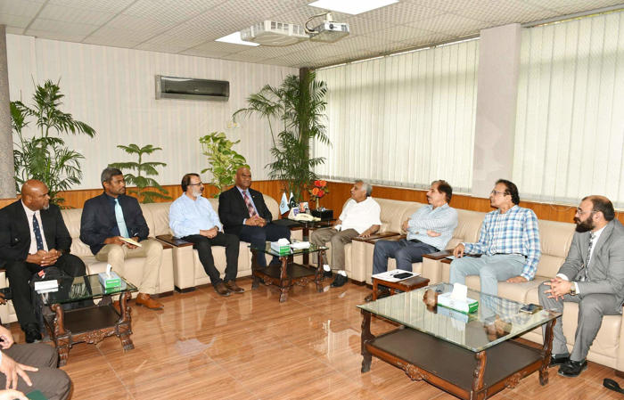 Delegation from Fiji National University visited PMAS-AAUR