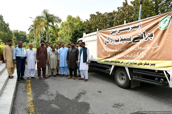 Aid for flood victims