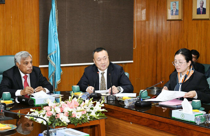 Chinese Delegation Visited PMAS-AAUR