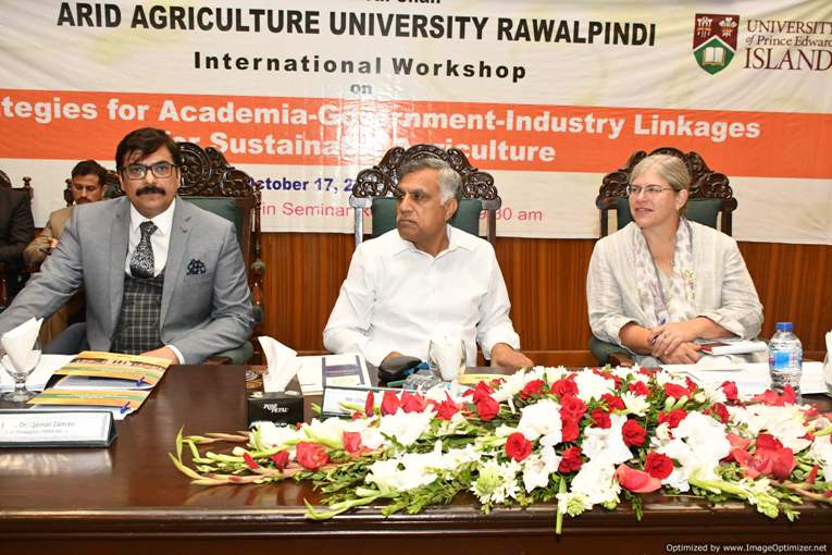 International workshop on "Strategies for Government, Industry and Academia linkages for Sustainable Agriculture"