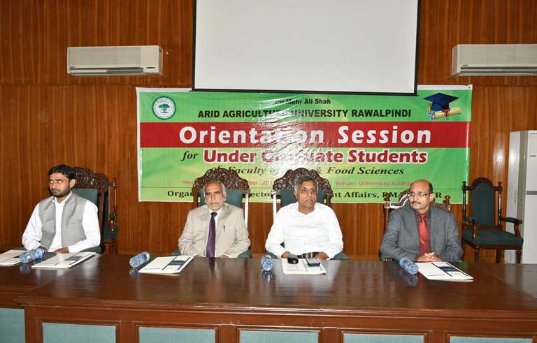 Orientation Session for Under-Graduate Students