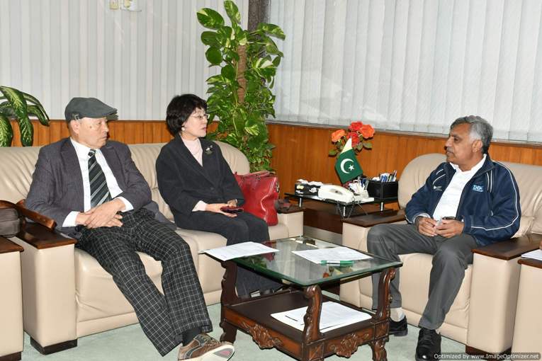 Korean Delegation Visited PMAS-AAUR 