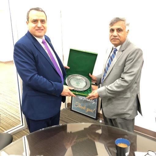 Vice Chancellor Prof. Dr. Qamar Zaman Visited University of Prince Edward Island  Canada