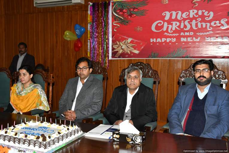 Christmas Cake Cutting Ceremony