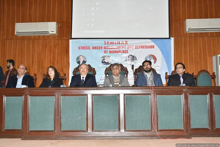 Seminar on "Stress, Anger Management and Depression and other Diseases Related to Work Place and Working Environment"
