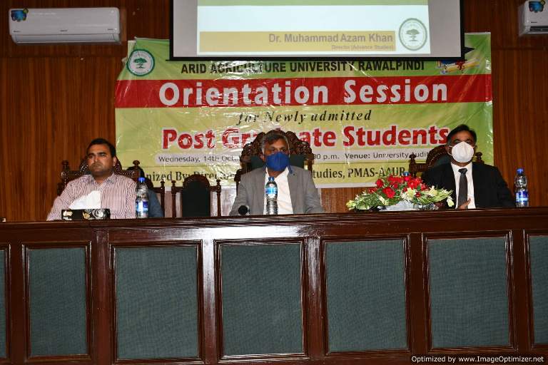 Orientation Session for Post Graduate Students