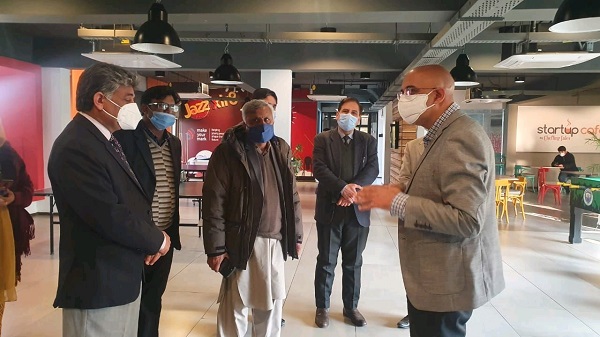 Visit of Vice Chancellor, UIMS faculty and ORIC team  to National Incubation Center Islamabad