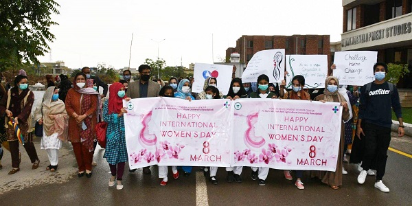 Walk on International Women Day
