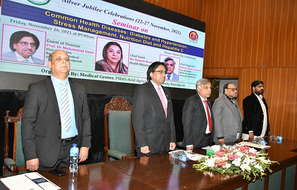 Seminar on Common Health Issues at Silver Jubilee