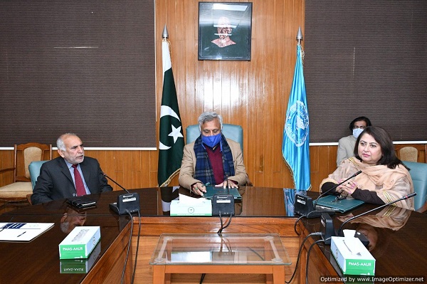PMAS-AAUR signed MoU with Rawalpindi Women University