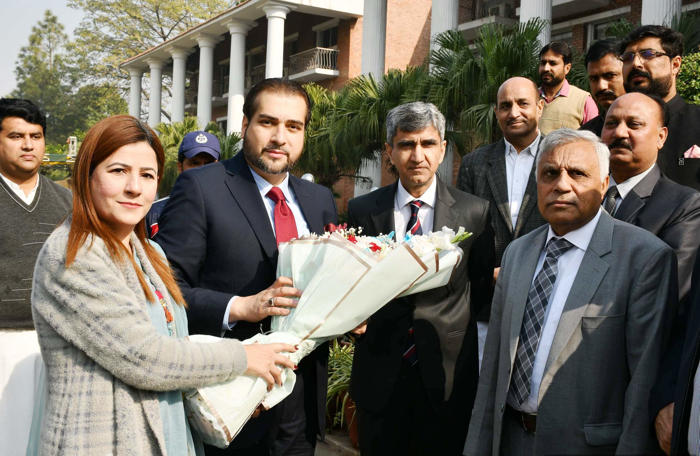 Minister Agriculture Punjab & Secretary Agriculture Punjab Visited PMAS-AAUR