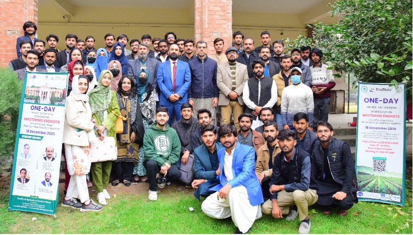 PMAS-Arid Agriculture University Hosts One-Day Hands-on Workshop on "Mastering EndNote"